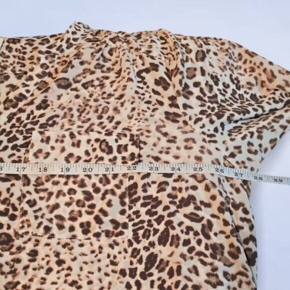 Torrid Harper Georgette Pullover 3/4 Sleeve Blouse - Size‎ 3X - Picture 8 of 8